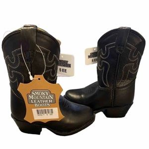 Smoky Mountain Kids Denver Black Western/Cowboy Boots